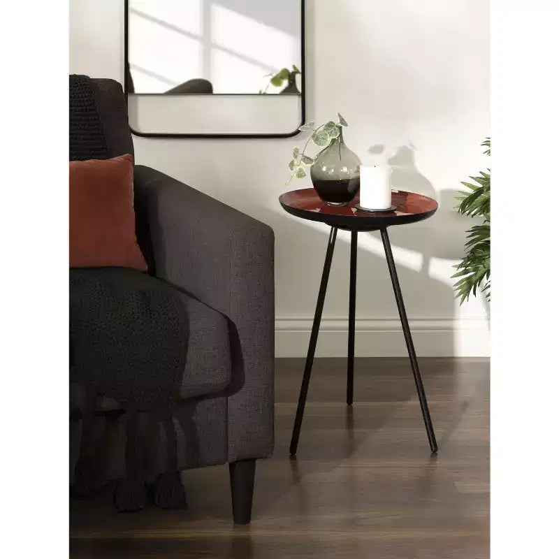 Laranya Round Metal Side Table