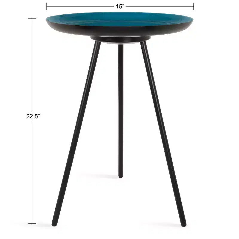 Laranya Round Metal Side Table