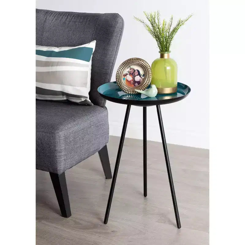 Laranya Round Metal Side Table