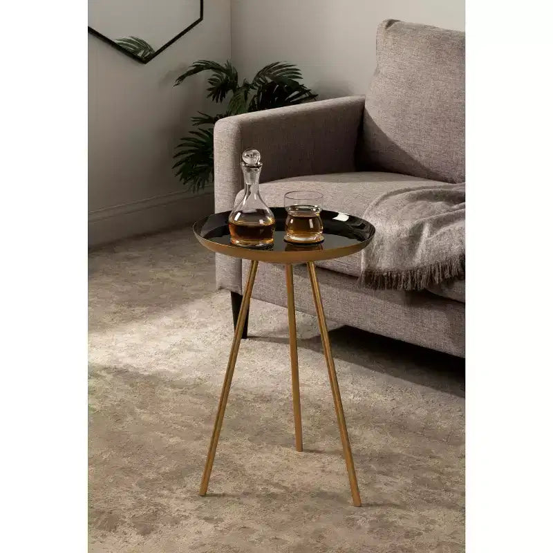 Laranya Round Metal Side Table