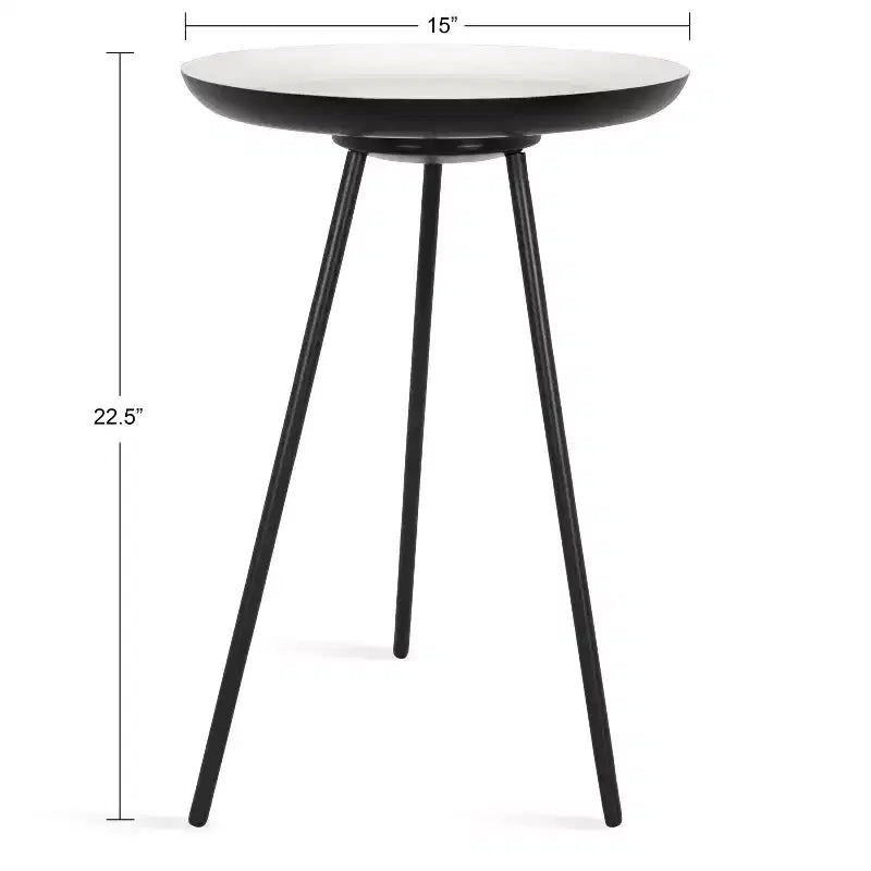 Laranya Round Metal Side Table