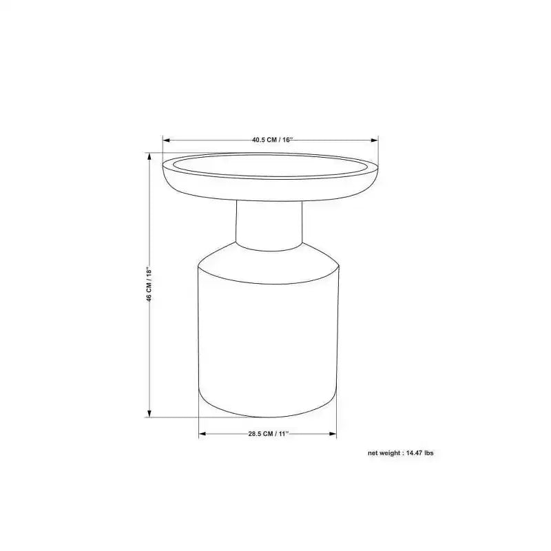 Norbury Wooden Accent Table