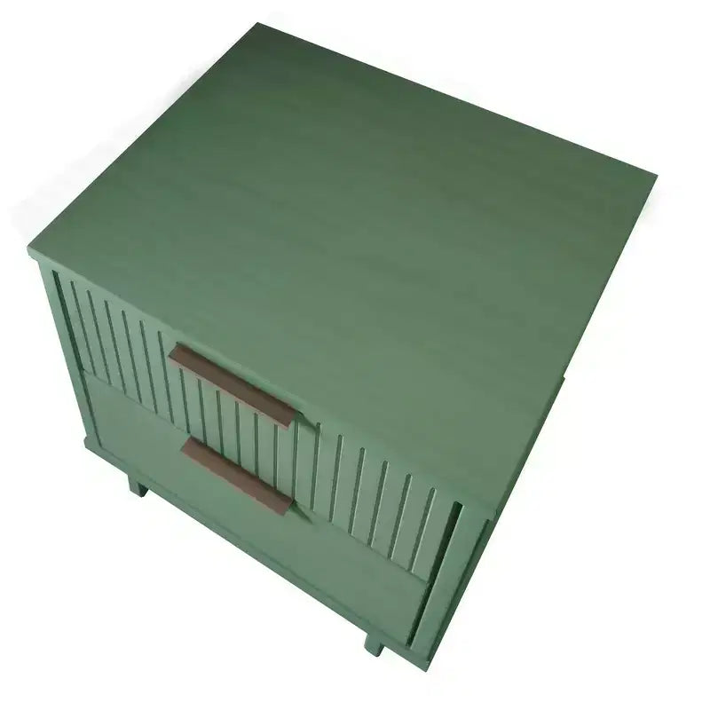 Granville Modern 2 Drawer Nightstand