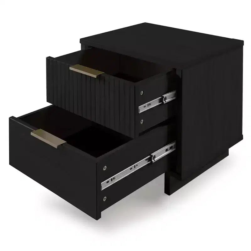 Granville Modern 2 Drawer Nightstand
