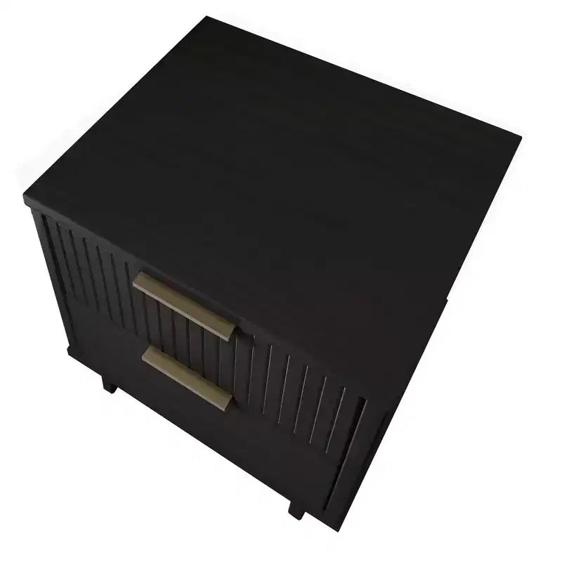 Granville Modern 2 Drawer Nightstand