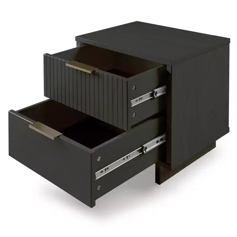 Granville Modern 2 Drawer Nightstand