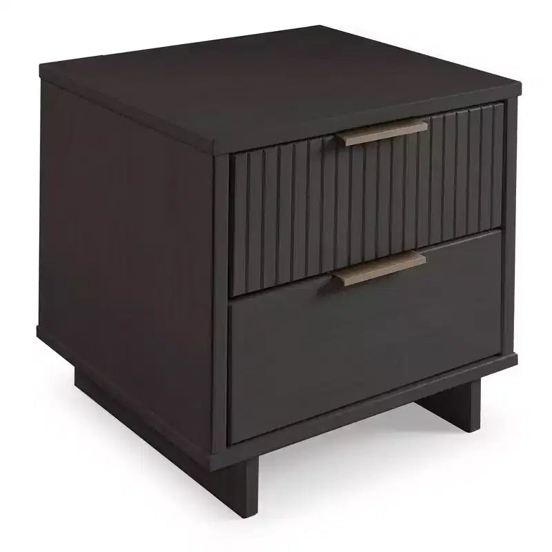 Granville Modern 2 Drawer Nightstand