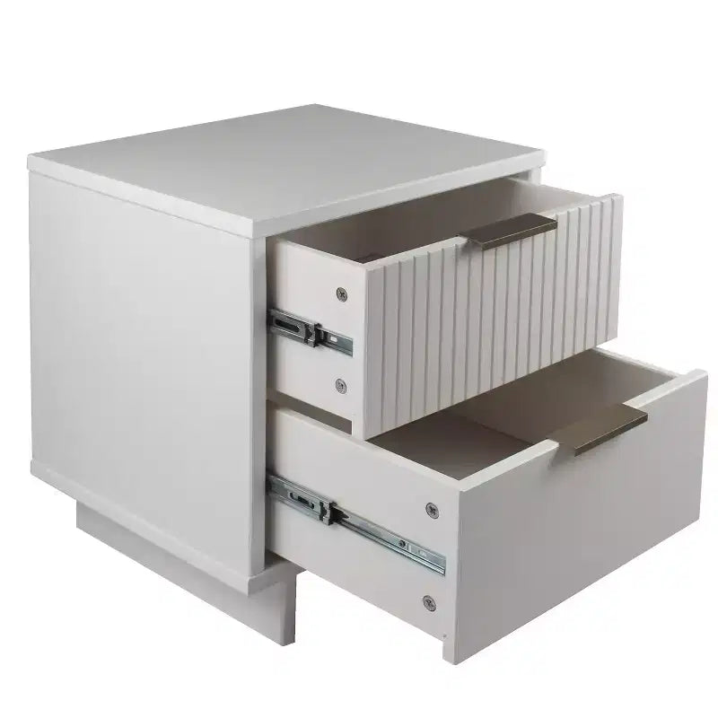 Granville Modern 2 Drawer Nightstand