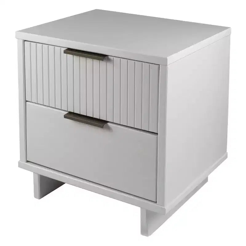 Granville Modern 2 Drawer Nightstand