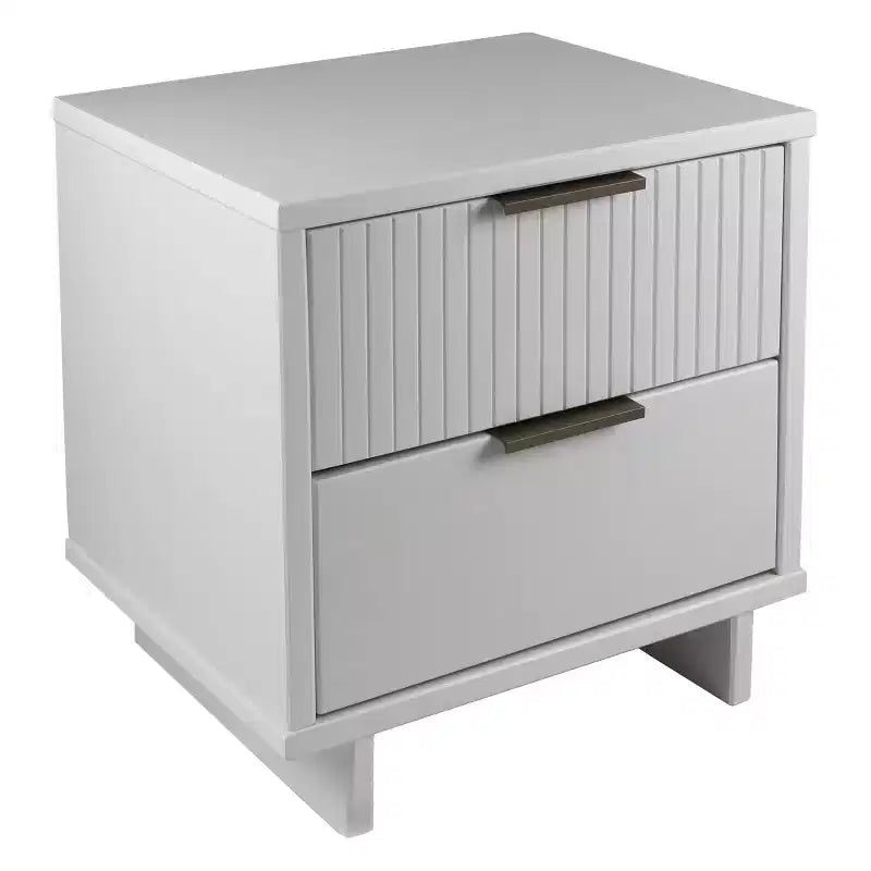 Granville Modern 2 Drawer Nightstand