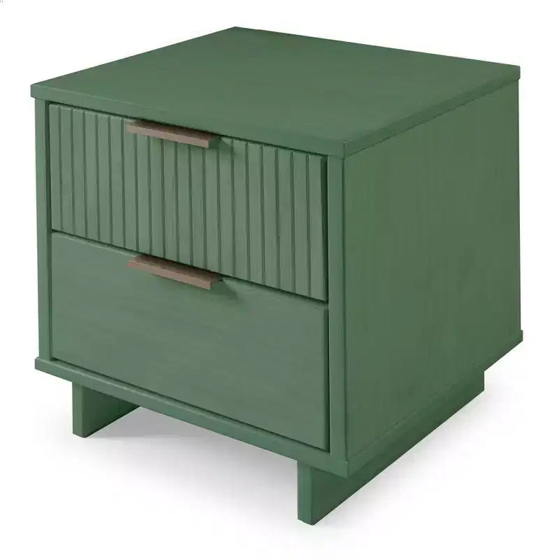 Granville Modern 2 Drawer Nightstand