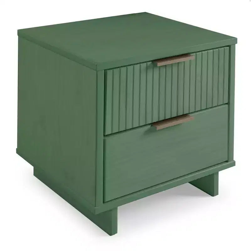 Granville Modern 2 Drawer Nightstand