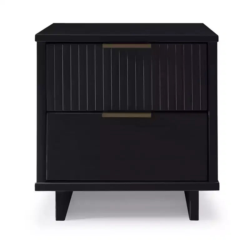 Granville Modern 2 Drawer Nightstand