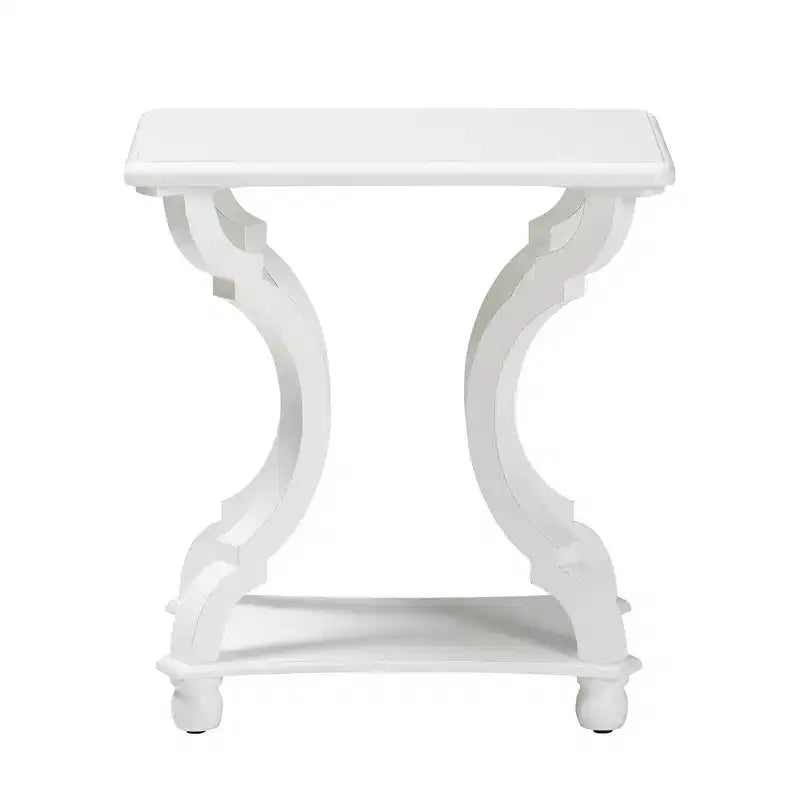 Wood End Table