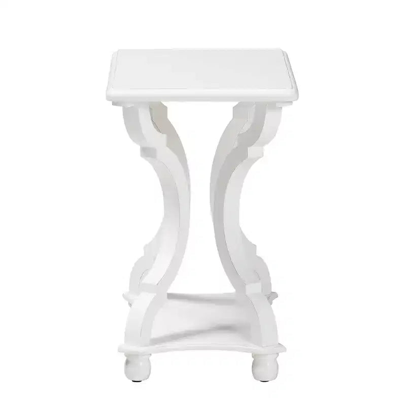 Wood End Table