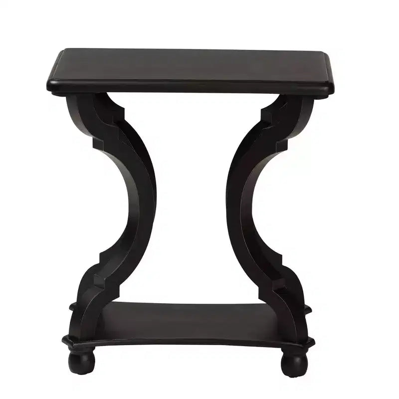 Wood End Table