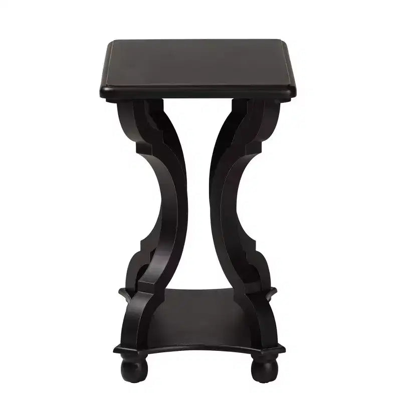 Wood End Table