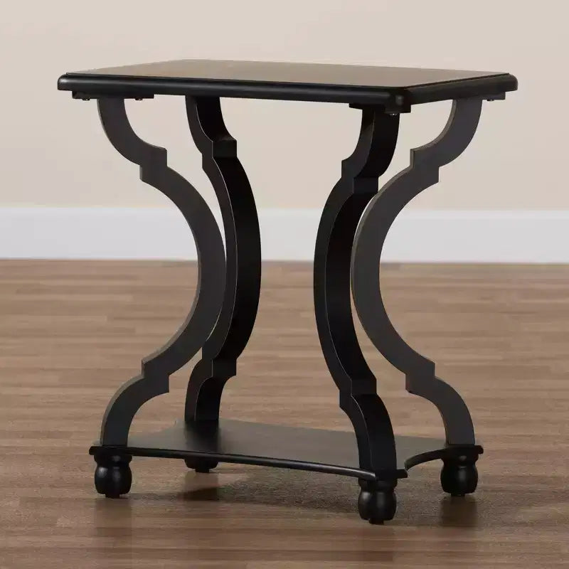 Wood End Table