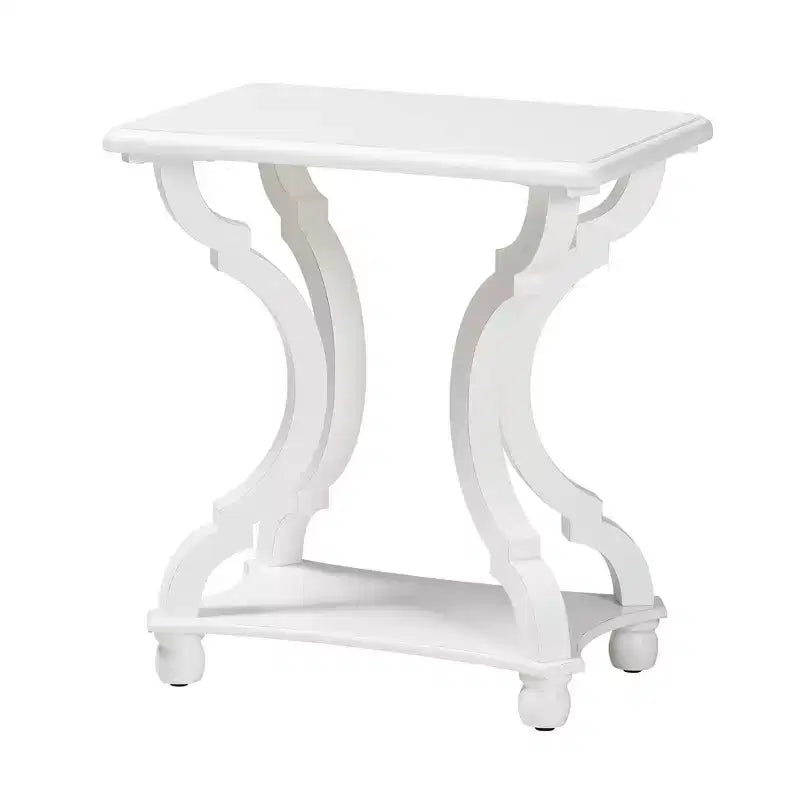 Wood End Table