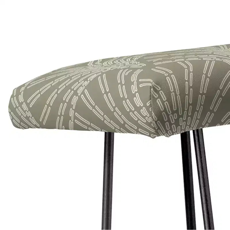 Iveta Abolina Scallop Fan Sage Bench