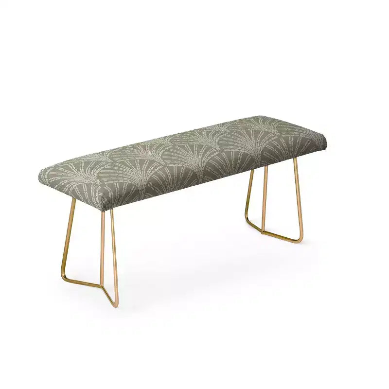 Iveta Abolina Scallop Fan Sage Bench