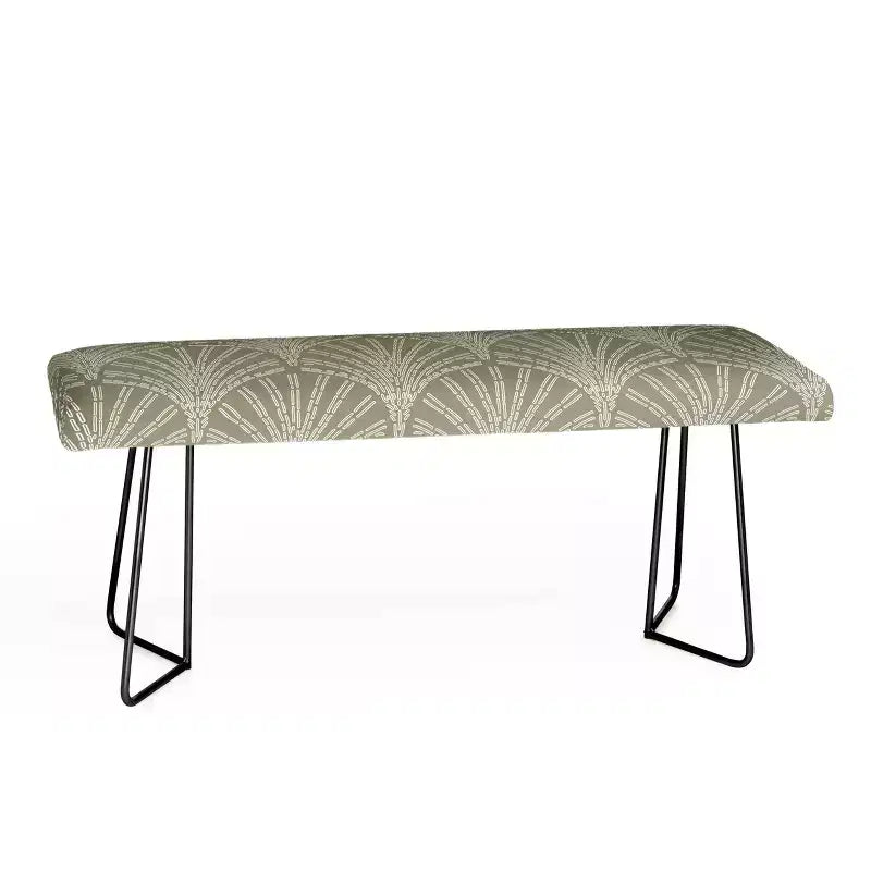 Iveta Abolina Scallop Fan Sage Bench