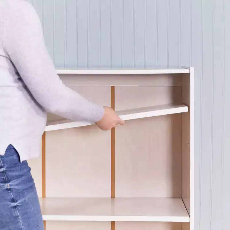 Wooden Classic Bookcase with Adjustable Shelves, 121.9 cm, Classroom Bookshelf