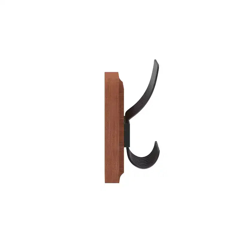 86.4 cm Wall Mount Pine Wood Storage Rack with Hanging Hooks, Entryway, Kitchen, Bathroom