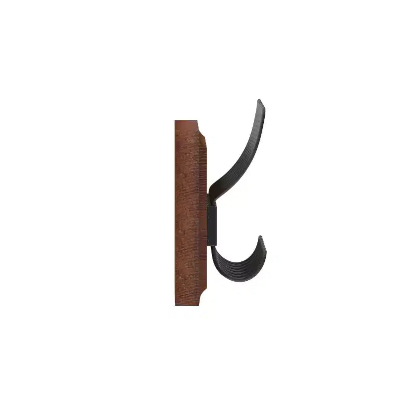 86.4 cm Wall Mount Pine Wood Storage Rack with Hanging Hooks, Entryway, Kitchen, Bathroom