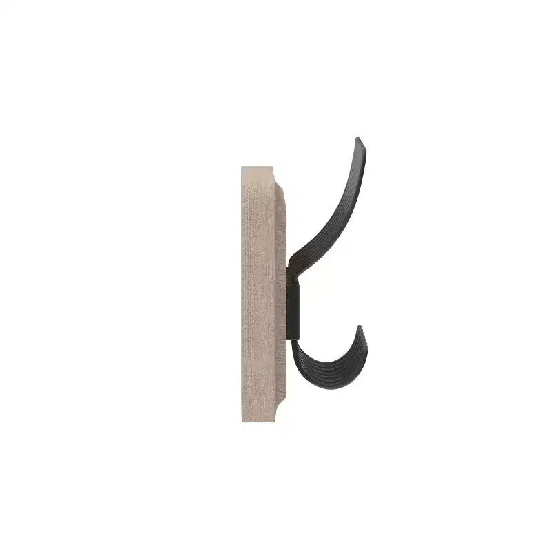 86.4 cm Wall Mount Pine Wood Storage Rack with Hanging Hooks, Entryway, Kitchen, Bathroom
