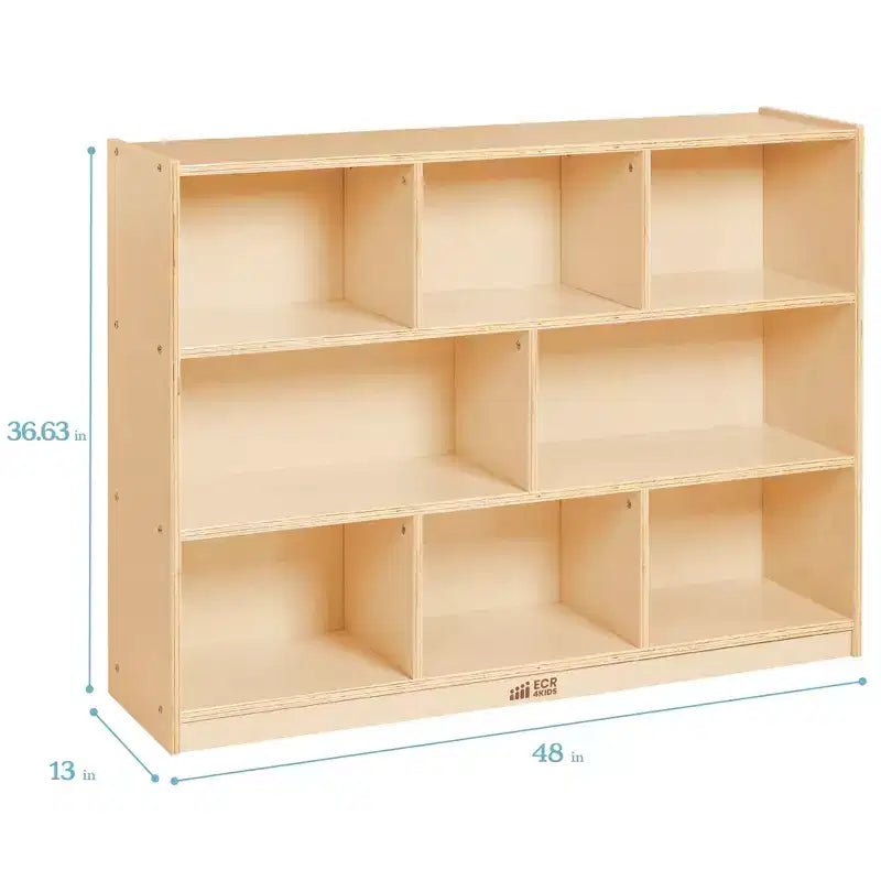 8-Compartment Mobile Storage Cabinet, Elementary, Classroom Furniture