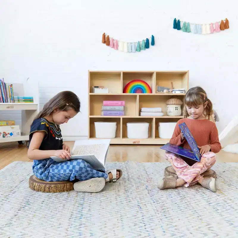 8-Compartment Mobile Storage Cabinet, Elementary, Classroom Furniture