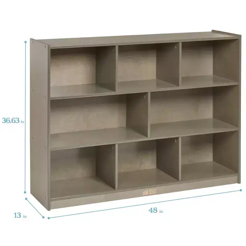 8-Compartment Mobile Storage Cabinet, Elementary, Classroom Furniture