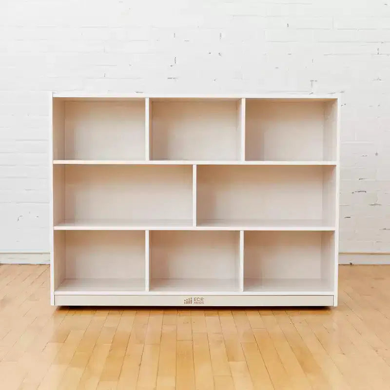8-Compartment Mobile Storage Cabinet, Elementary, Classroom Furniture