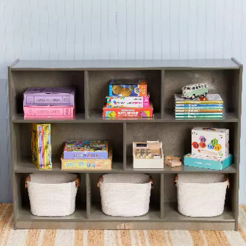 8-Compartment Mobile Storage Cabinet, Elementary, Classroom Furniture