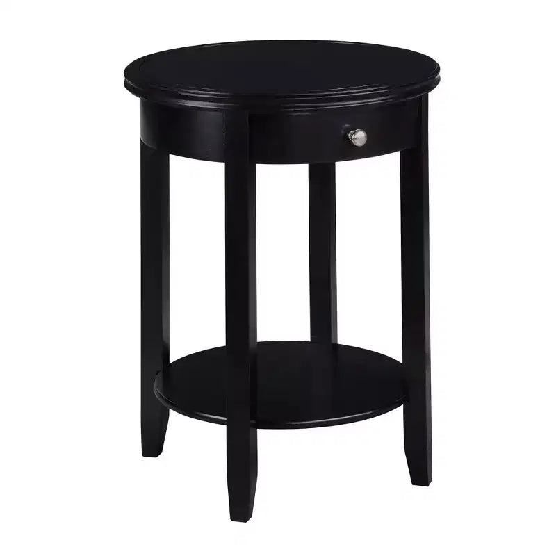 American Heritage Baldwin 1 Drawer End Table with Shelf