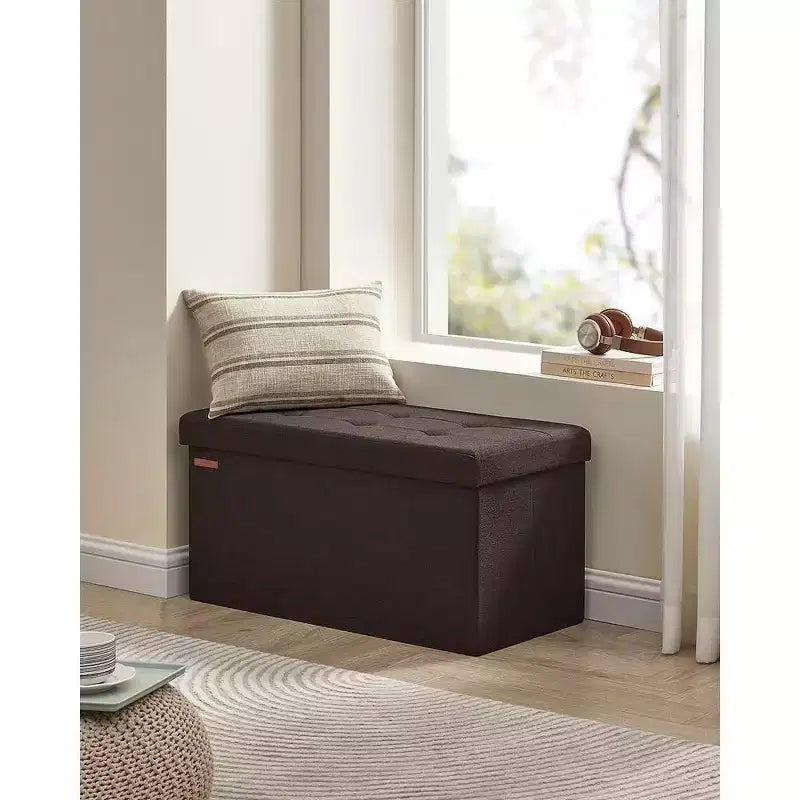 76.2 cm Wide Storage Ottoman Bench, Maximum Load 299.4 kg