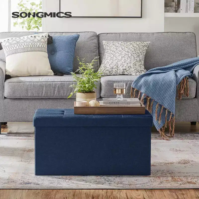 76.2 cm Wide Storage Ottoman Bench, Maximum Load 299.4 kg