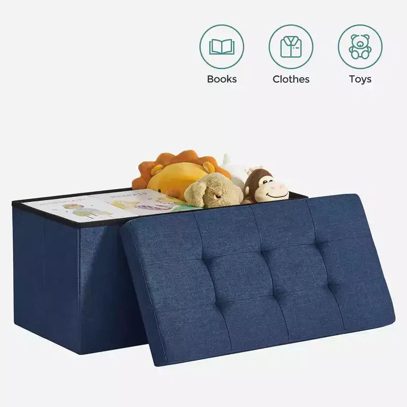 76.2 cm Wide Storage Ottoman Bench, Maximum Load 299.4 kg