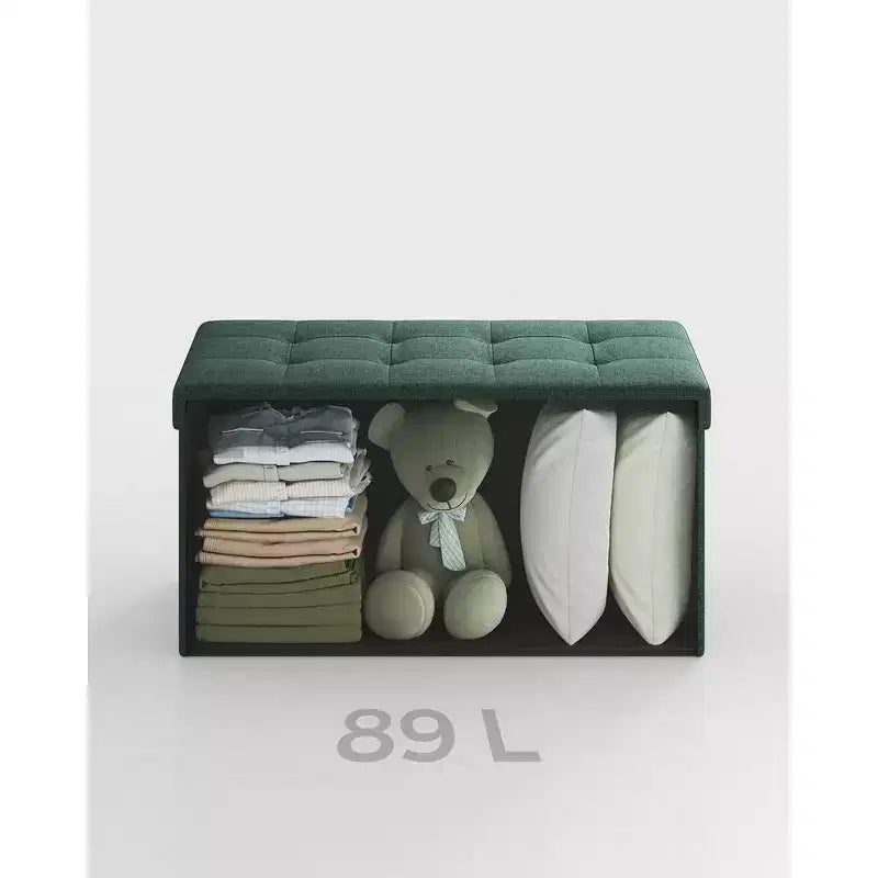 76.2 cm Wide Storage Ottoman Bench, Maximum Load 299.4 kg