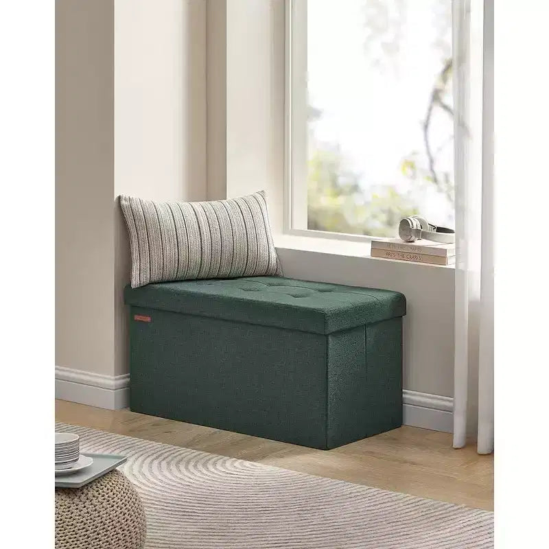 76.2 cm Wide Storage Ottoman Bench, Maximum Load 299.4 kg