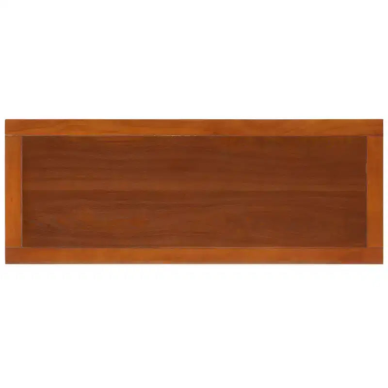 Industrial Pine Media Console with Drawers & Open Shelf