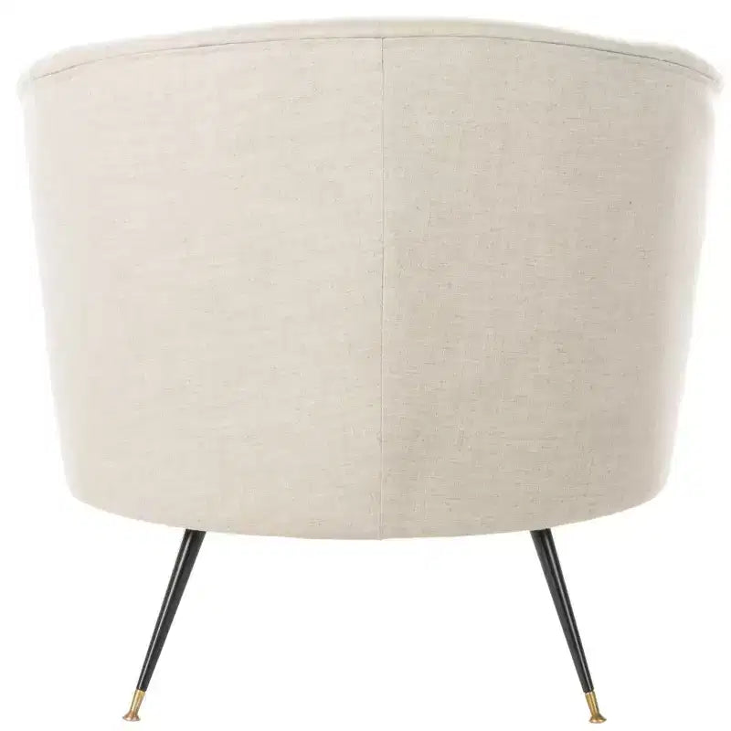 Fauteuil d'appoint, sans accoudoirs, une place – Hazelwood / Gris clair