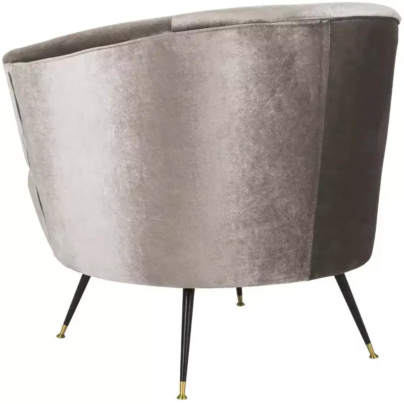 Fauteuil d'appoint, sans accoudoirs, une place – Hazelwood / Gris clair