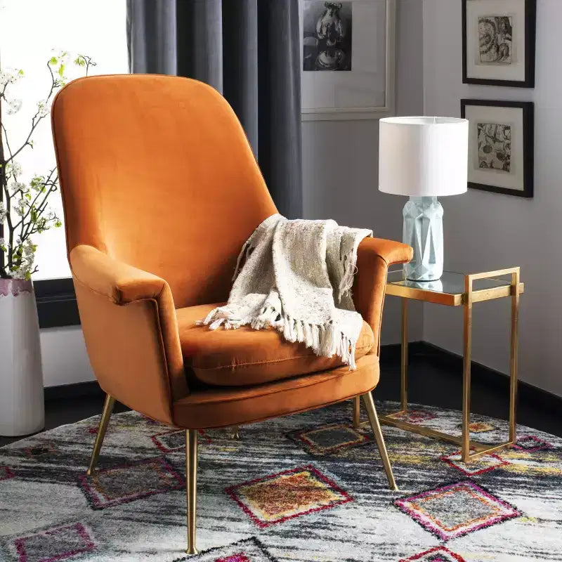 Aimee Velvet Arm Chair - SFV4701