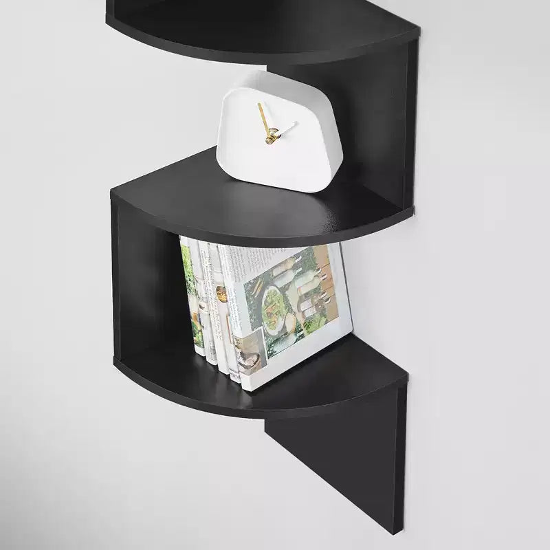 Corner Shelf, 5-Tier Floating Wall Shelf Plant Shelf