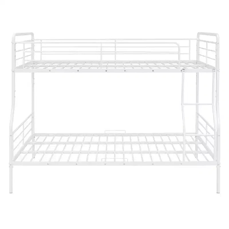 Metal Bunk Bed, Upper Area for an Approx. 137 × 203 cm Mattress and Lower Area for an Approx. 152 × 203 cm Mattress