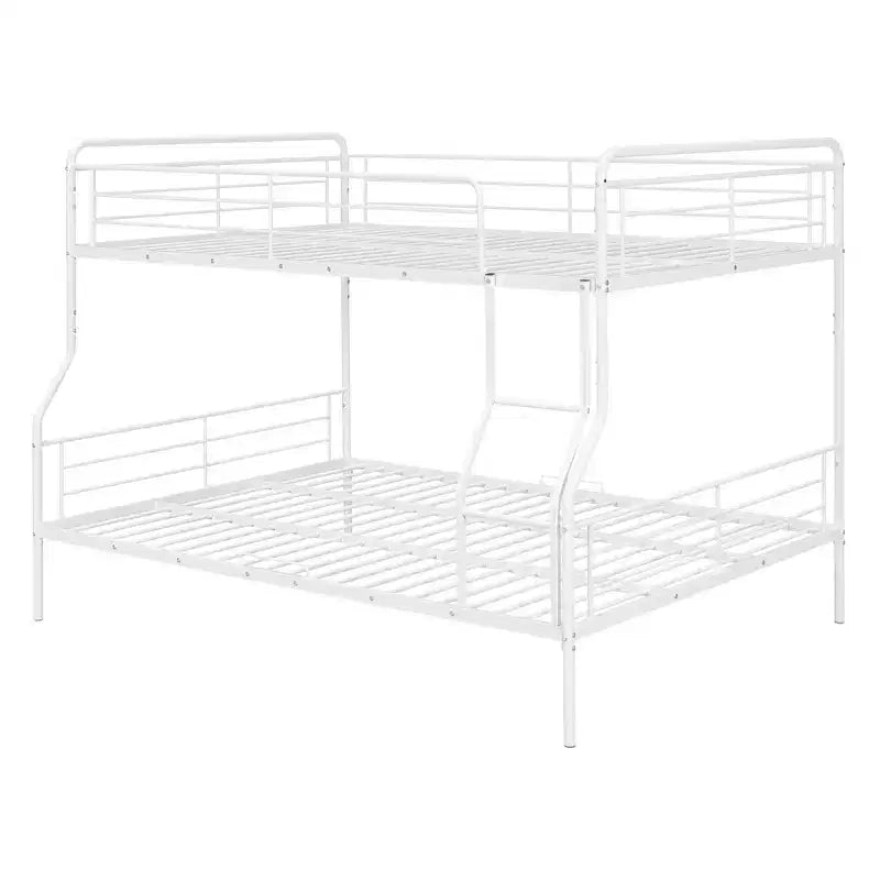 Metal Bunk Bed, Upper Area for an Approx. 137 × 203 cm Mattress and Lower Area for an Approx. 152 × 203 cm Mattress