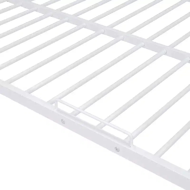 Metal Bunk Bed, Upper Area for an Approx. 137 × 203 cm Mattress and Lower Area for an Approx. 152 × 203 cm Mattress