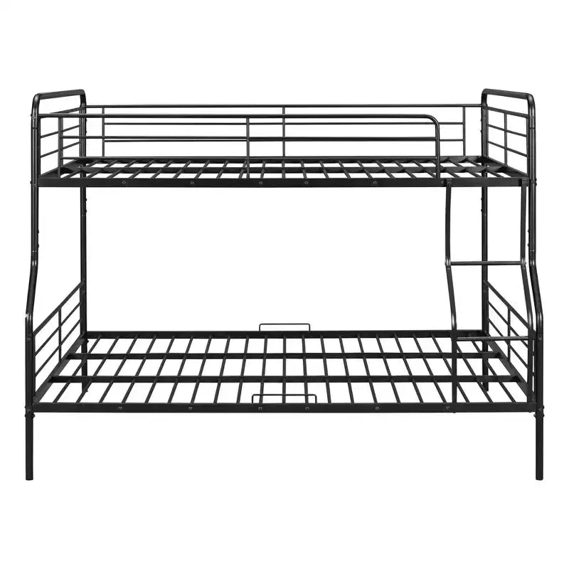 Metal Bunk Bed, Upper Area for an Approx. 137 × 203 cm Mattress and Lower Area for an Approx. 152 × 203 cm Mattress